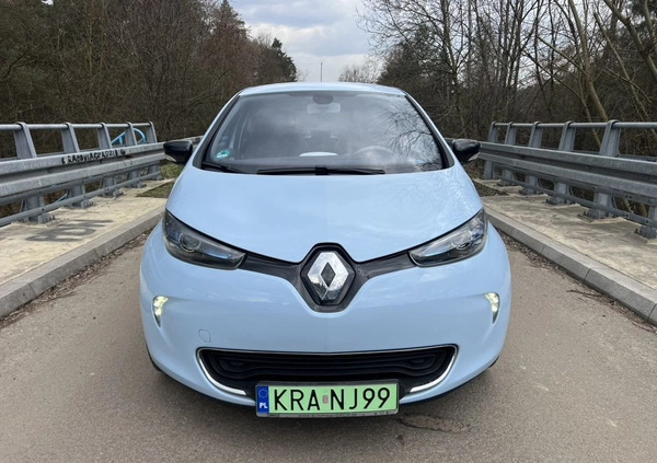 Renault Zoe cena 33900 przebieg: 105000, rok produkcji 2016 z Kraków małe 121